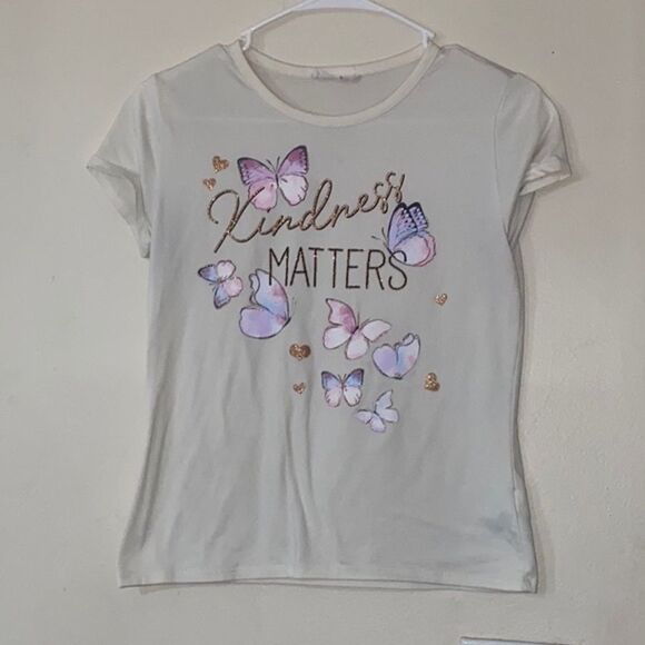 Beautees Kindness Matters Top Junior Size L 14 - Picture 1 of 8